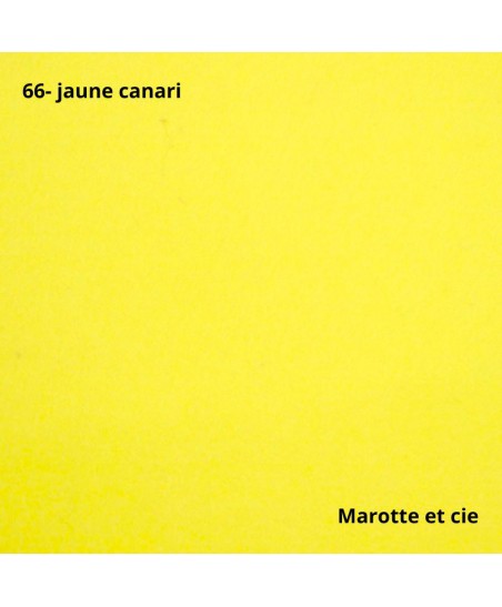 Feutrine pure laine jaune 20x30cm, épaisseur 1mm dans Catégories par Marotte et Cie