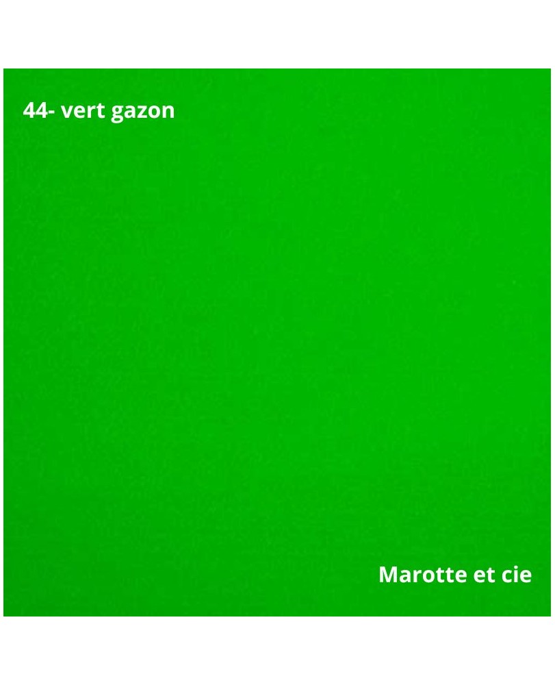 Feutrine pure laine verte, coupon 20x30cm, épaisseur 1mm dans Catégories par Marotte et Cie